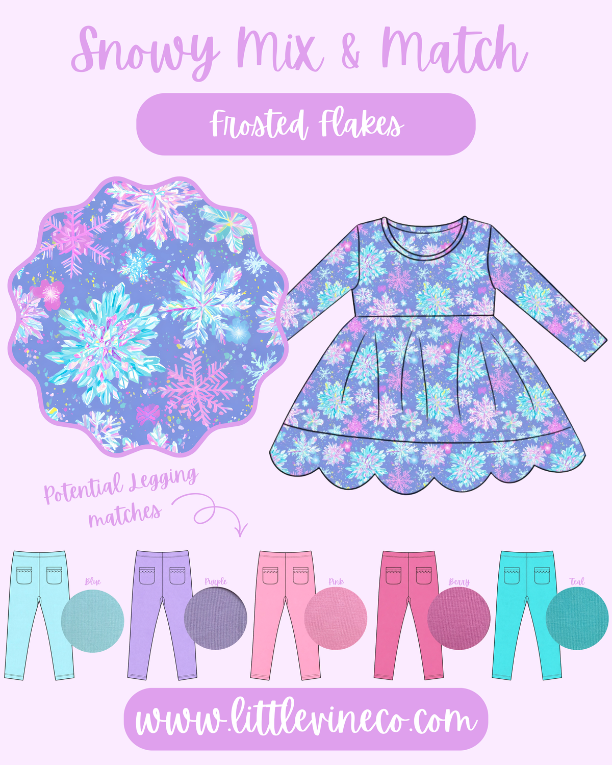 Frosted Flakes Top {{Snowy Mix & Match }} - Preorder