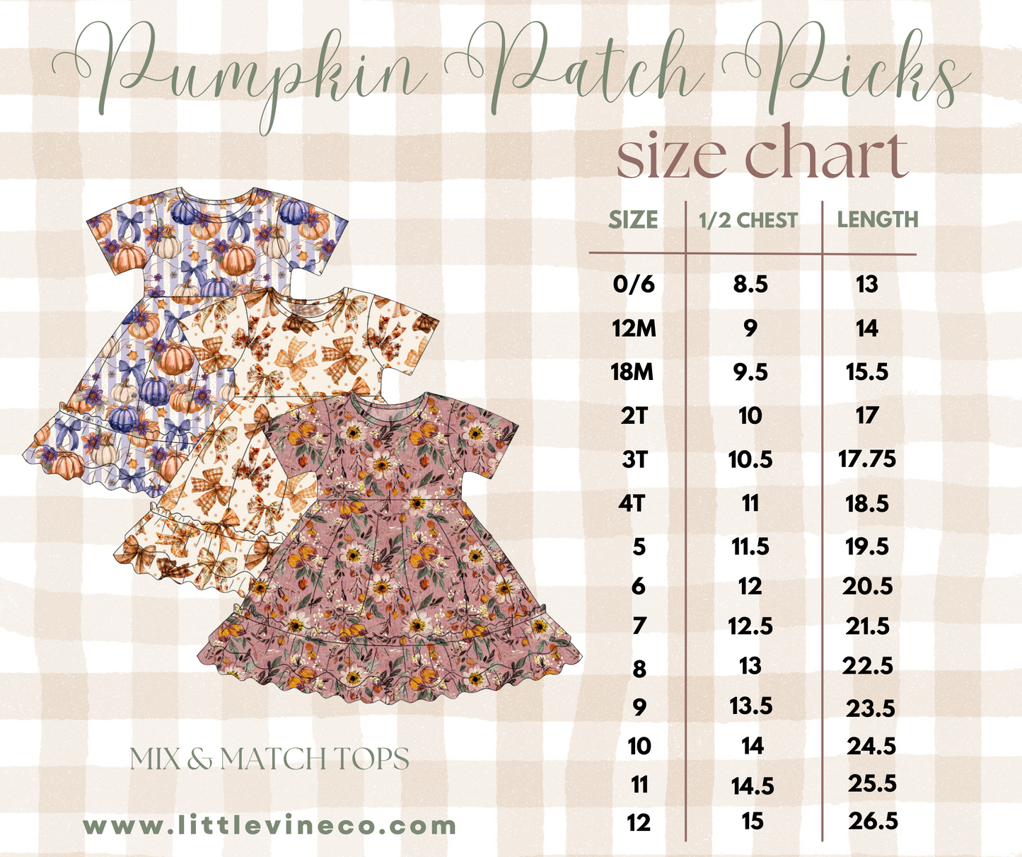 Tied With Fall Top- RTS