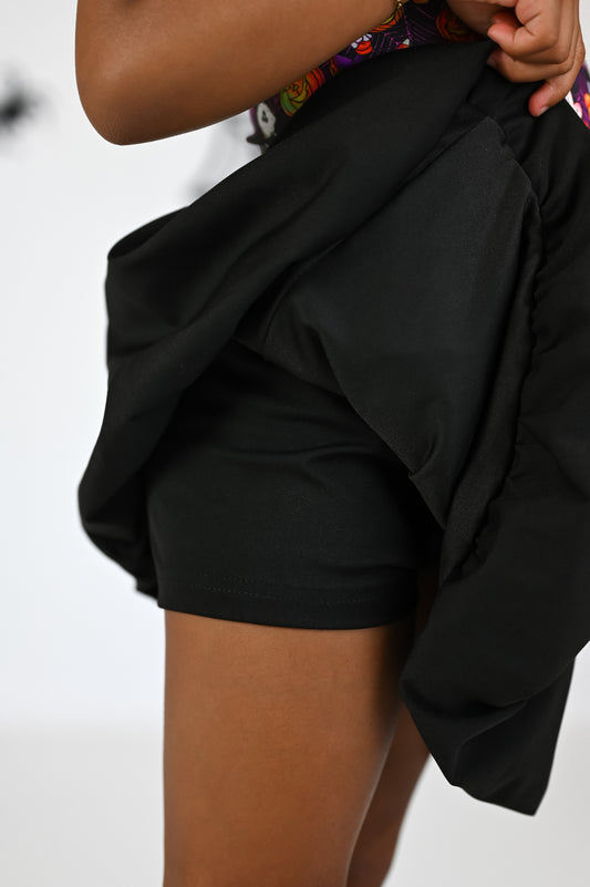 BUBBLE SKORT {{ Halloween Party- Athletic }} 1pc - RTS