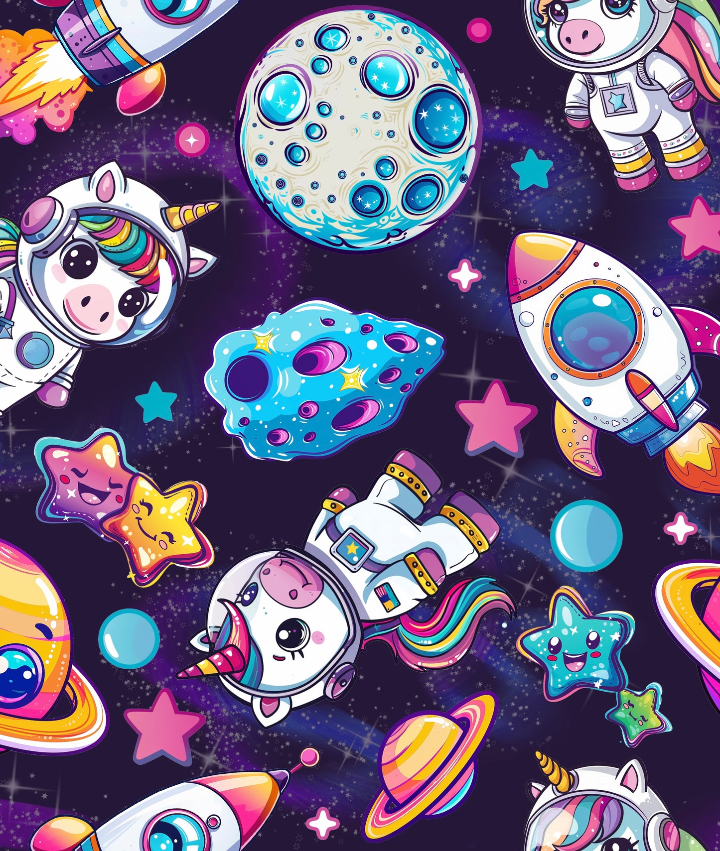 Girly Galaxy Dress - RTS