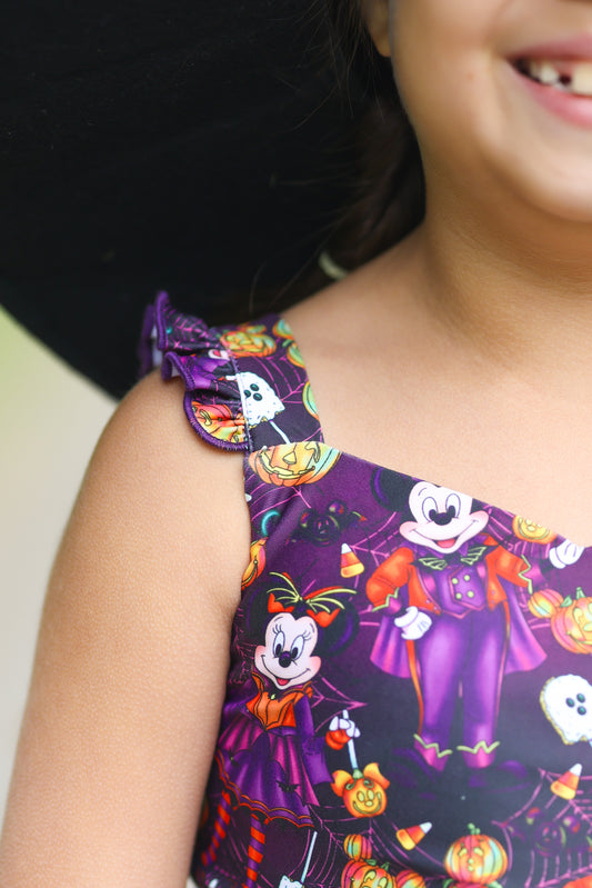 TANK TOP {{ Halloween Party- Athletic }} 1pc - RTS