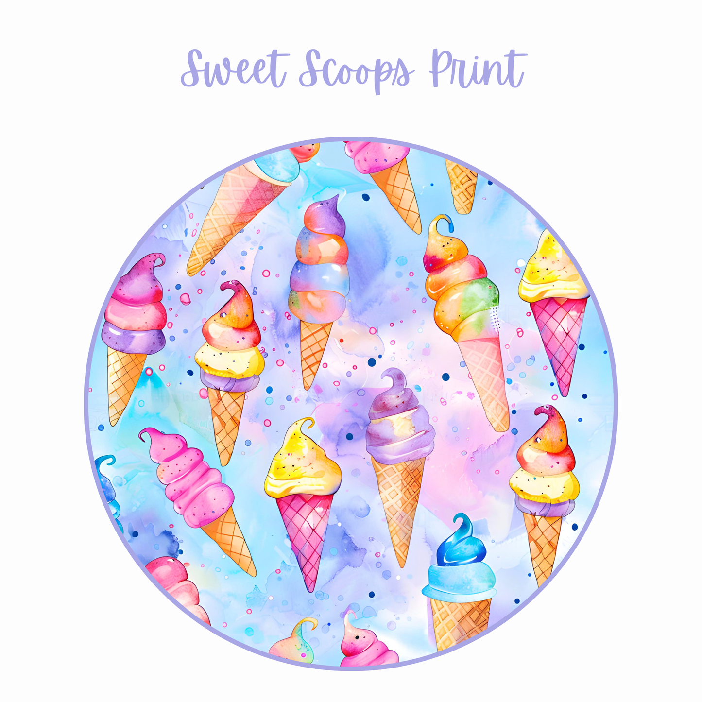 Sweet Scoops Top- Summer Mix & Match - RTS