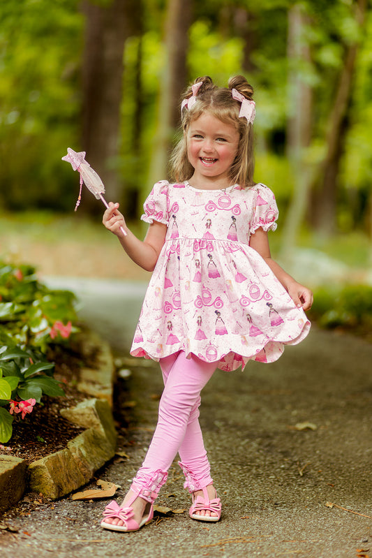 Princess Party Tunic Set- RTS