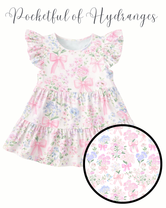 The Spring Mix Top {Pocketful of Hydrangeas} - RTS