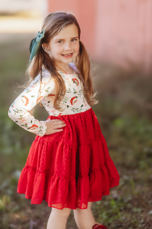 Jolly & Bright Dress- RTS