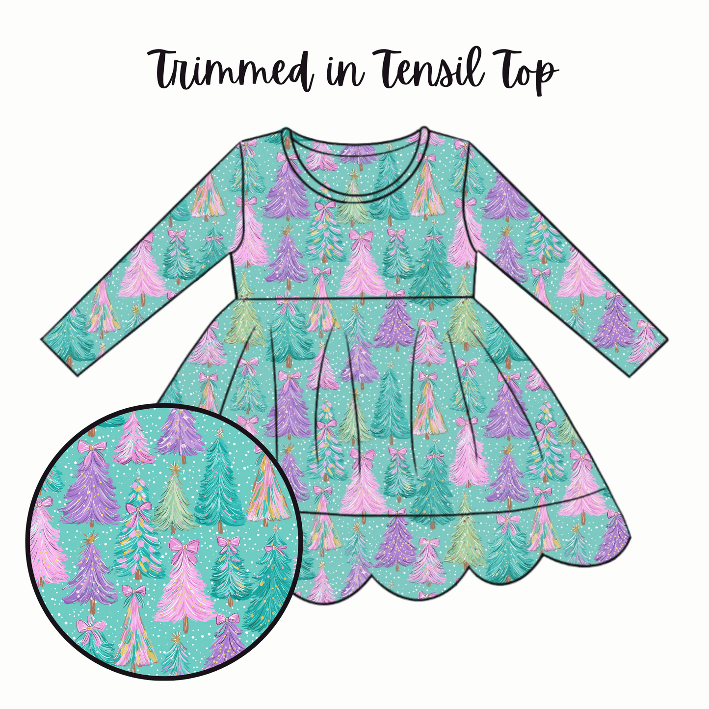 Trimmed in Tinsel Top {{ Merry Mix & Match }} - Preorder