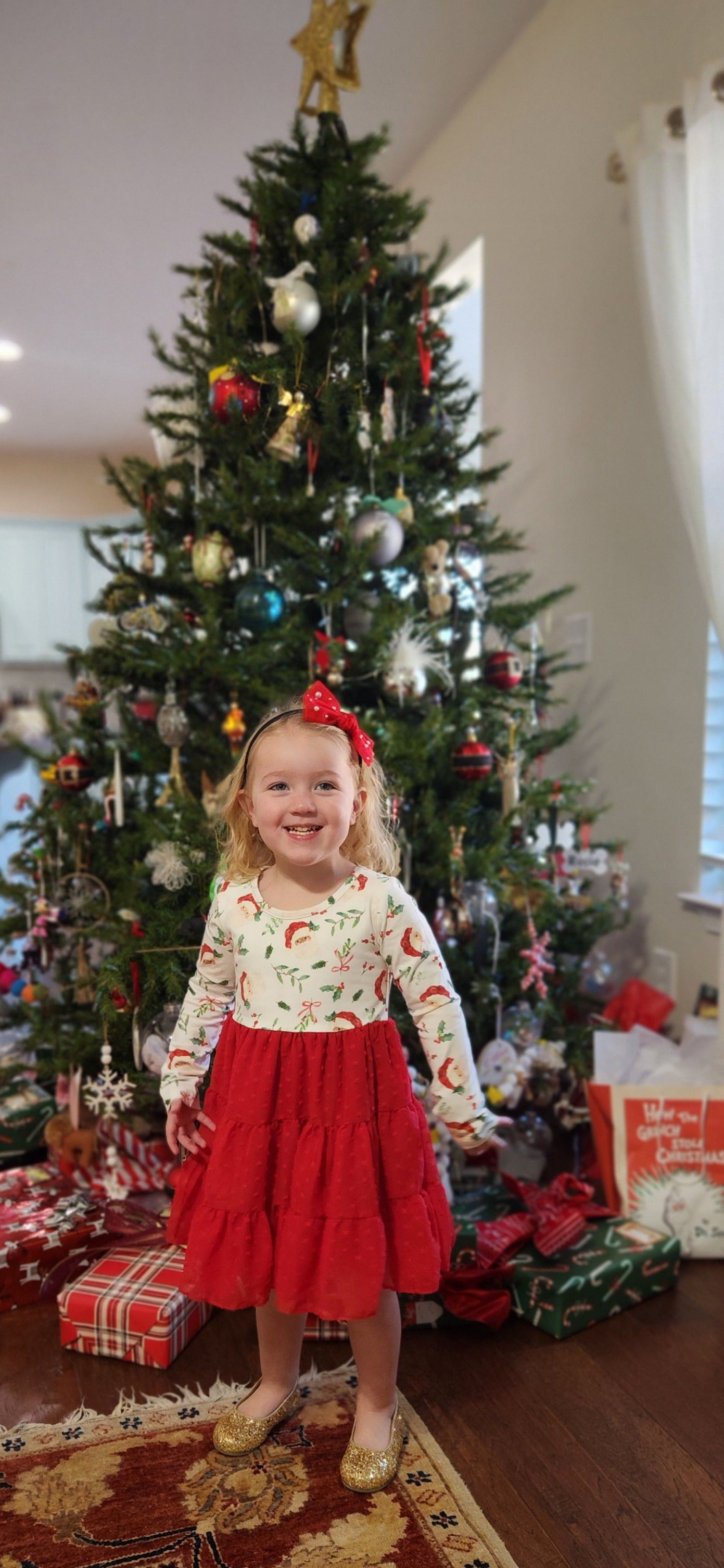 Jolly & Bright Dress- RTS