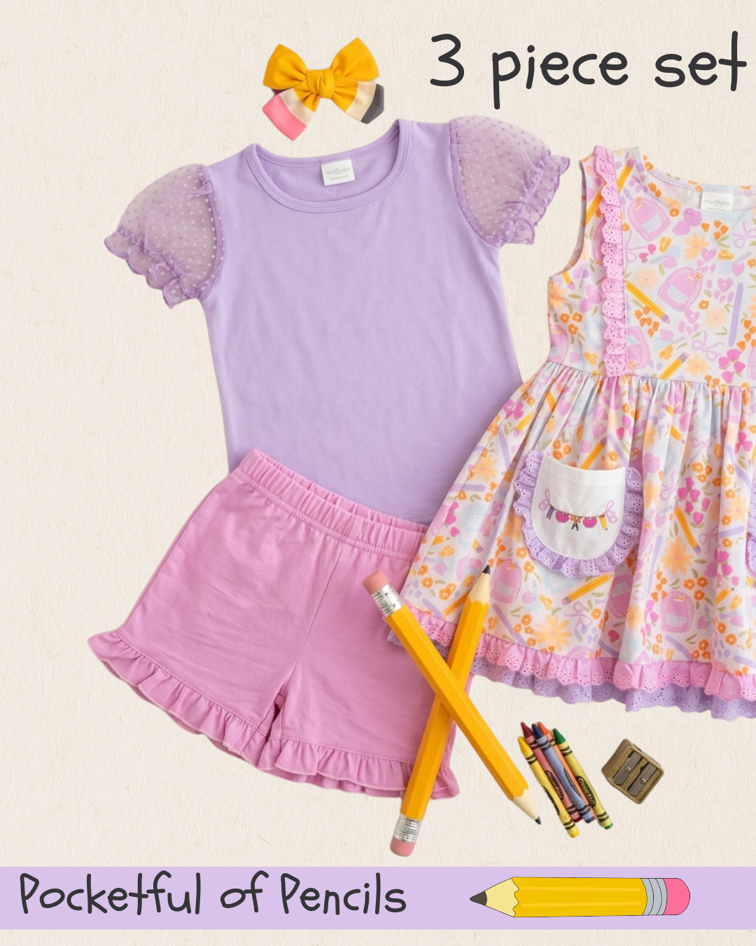 Pocketful of Pencils 3pc - RTS