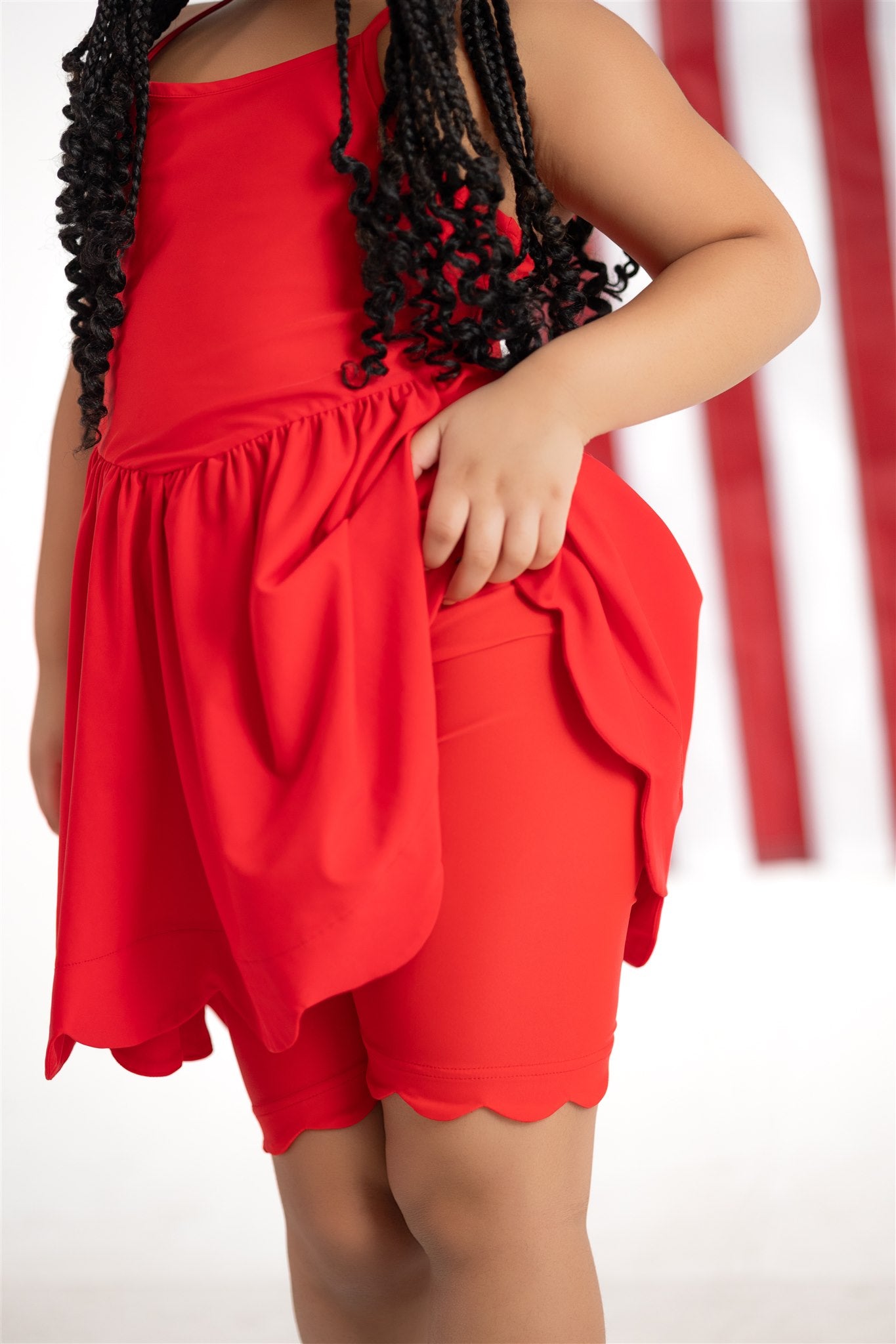 Cherry Pop Athletic Dress- RTS
