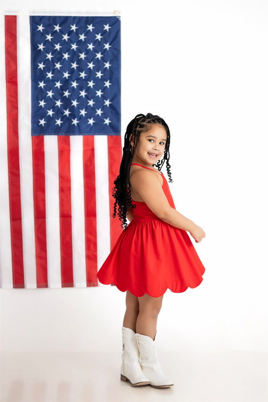 Cherry Pop Athletic Dress- RTS