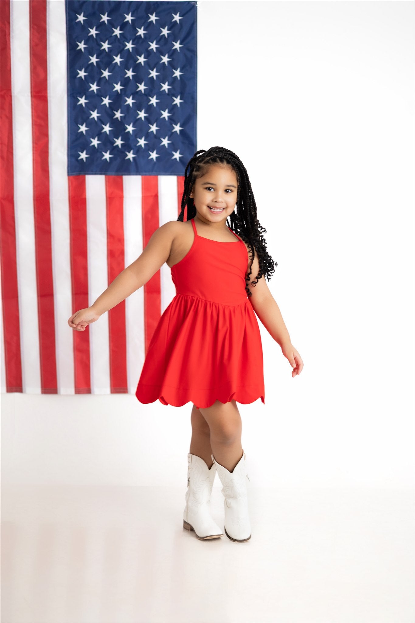 Cherry Pop Athletic Dress- RTS