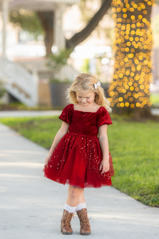 Holly Berry Elliette Dress - Preorder {{Available 8.12 8pm EST}}