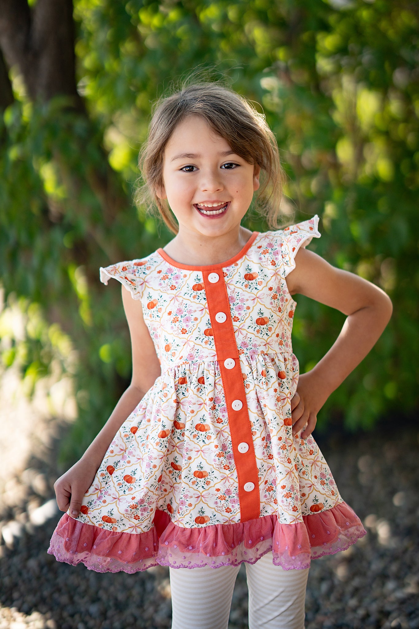 Preppy Pumpkin 2pc Set - Preorder