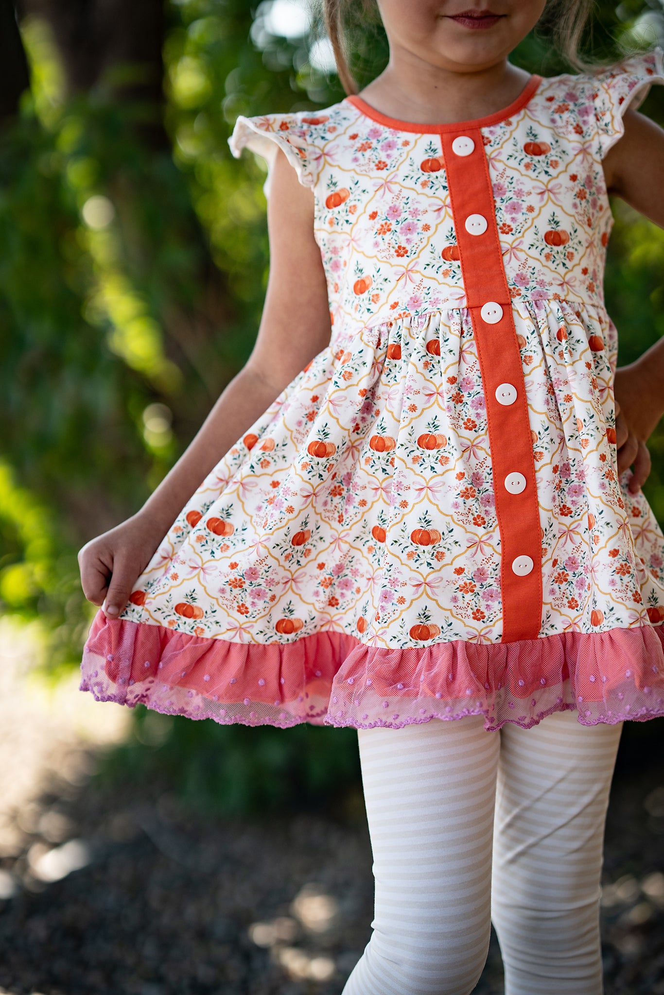 Preppy Pumpkin 2pc Set - Preorder