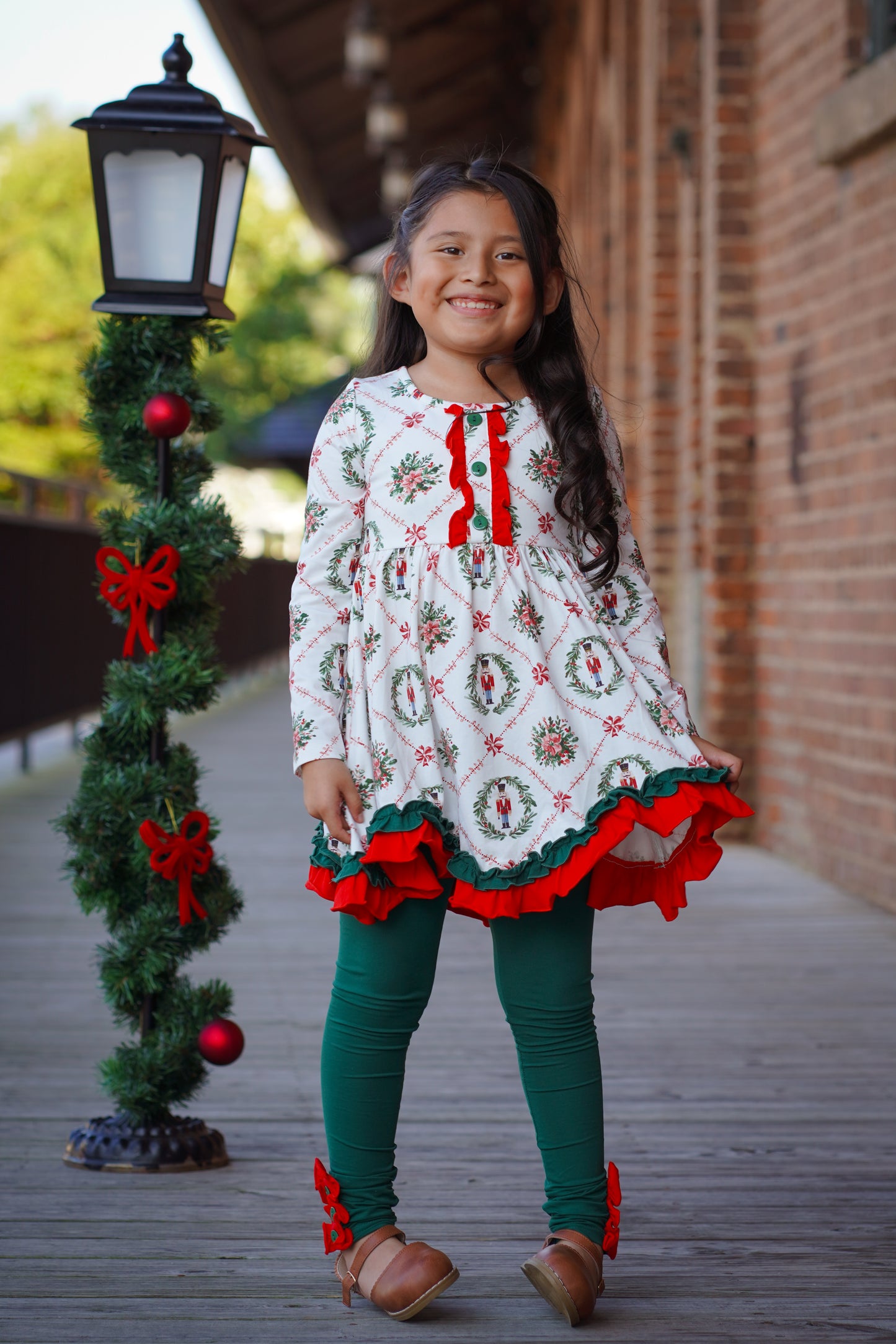 Merry Little Nutcracker Millie Tunic Set- Preorder