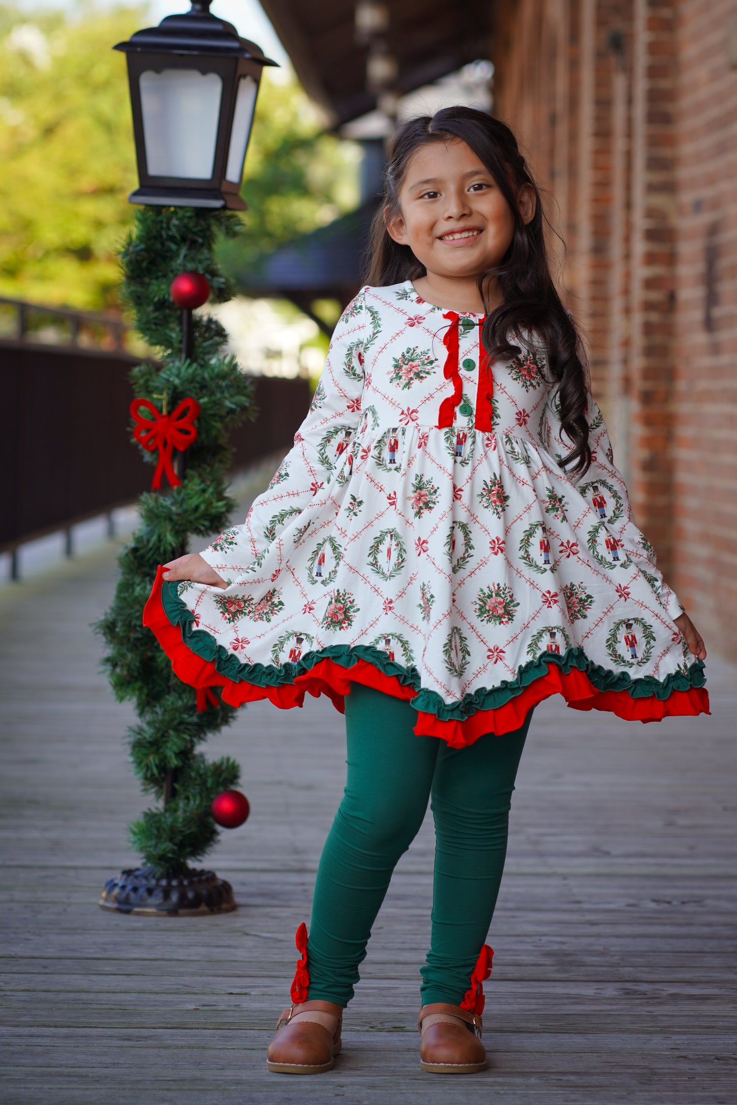Merry Little Nutcracker Millie Tunic Set- Preorder