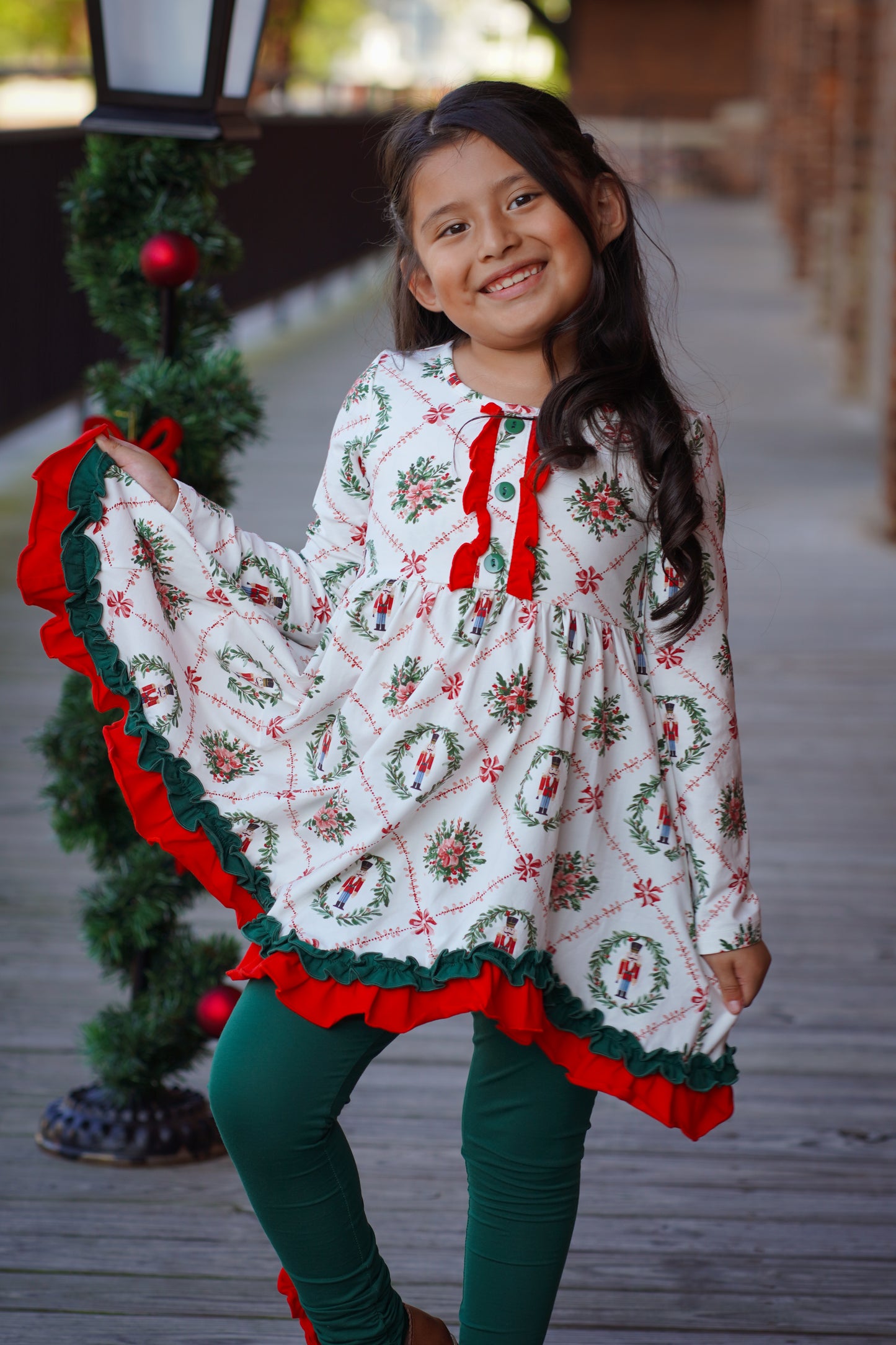 Merry Little Nutcracker Millie Tunic Set- Preorder