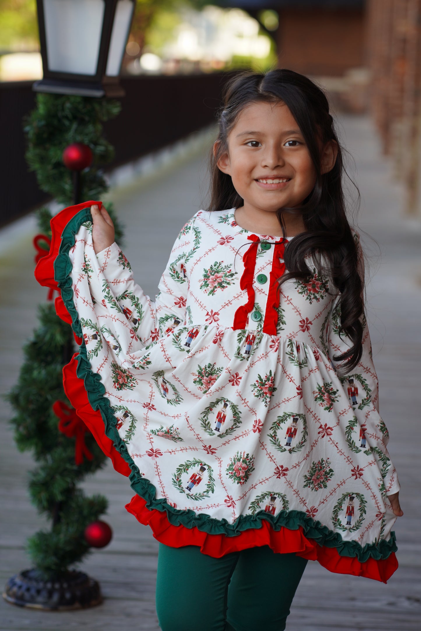 Merry Little Nutcracker Millie Tunic Set- Preorder