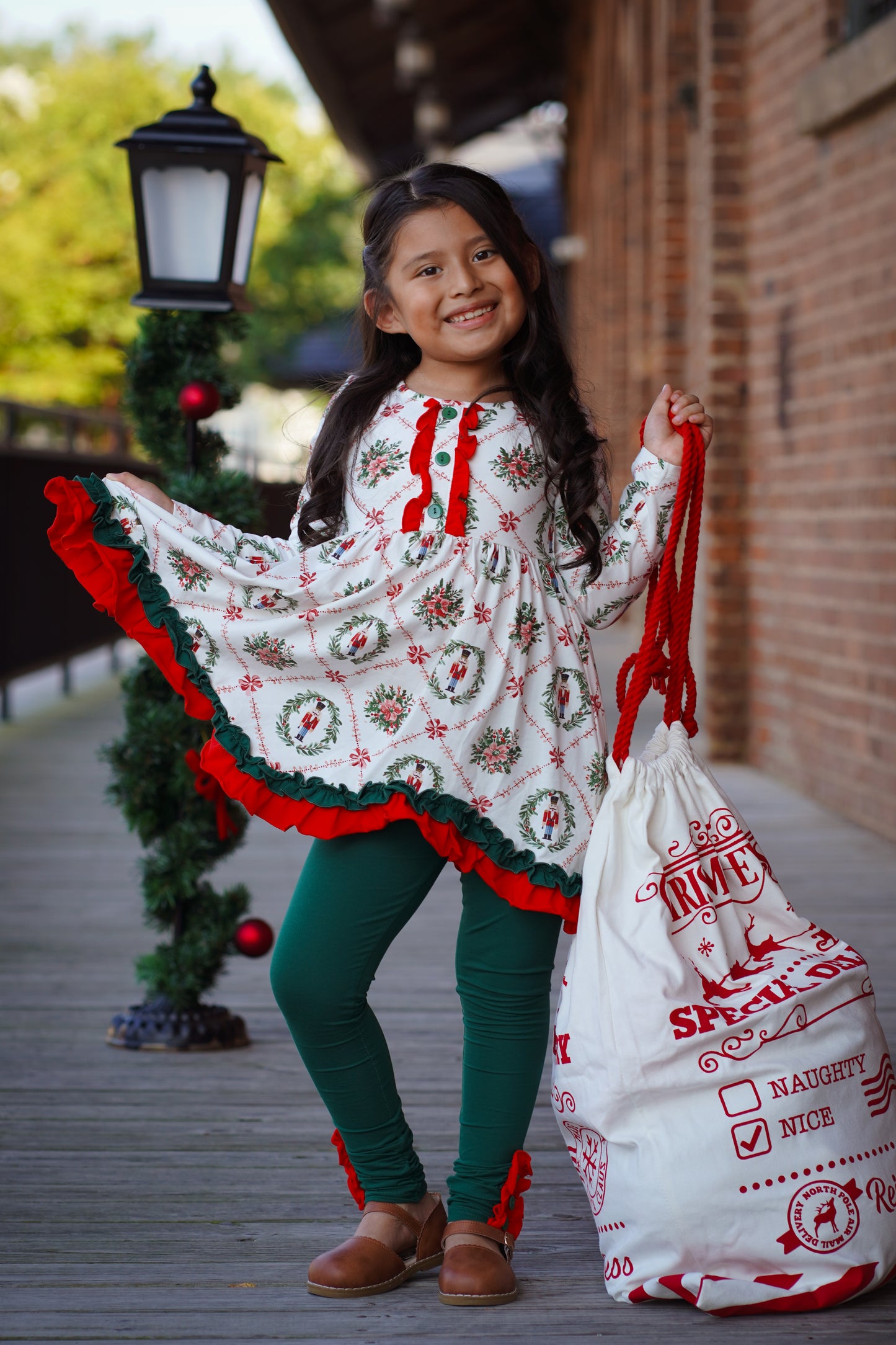 Merry Little Nutcracker Millie Tunic Set- Preorder