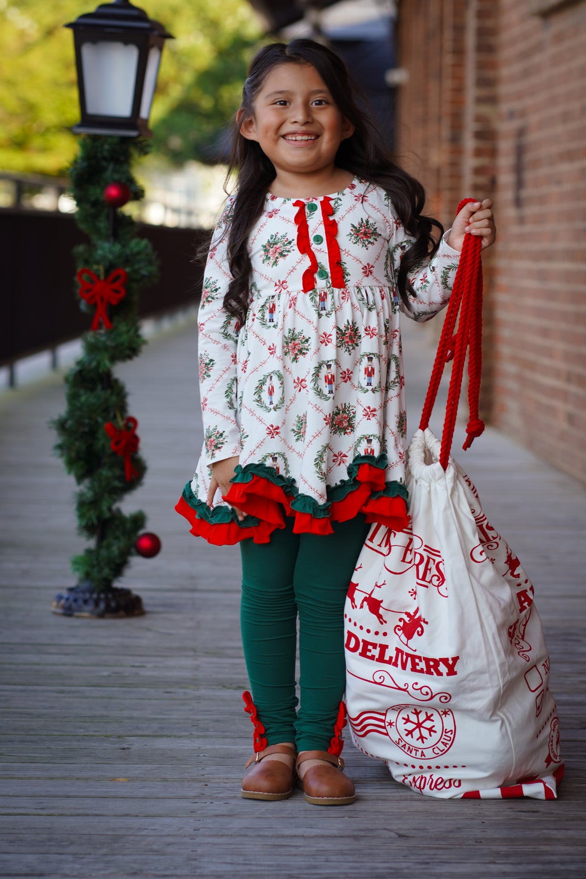 Merry Little Nutcracker Millie Tunic Set- Preorder