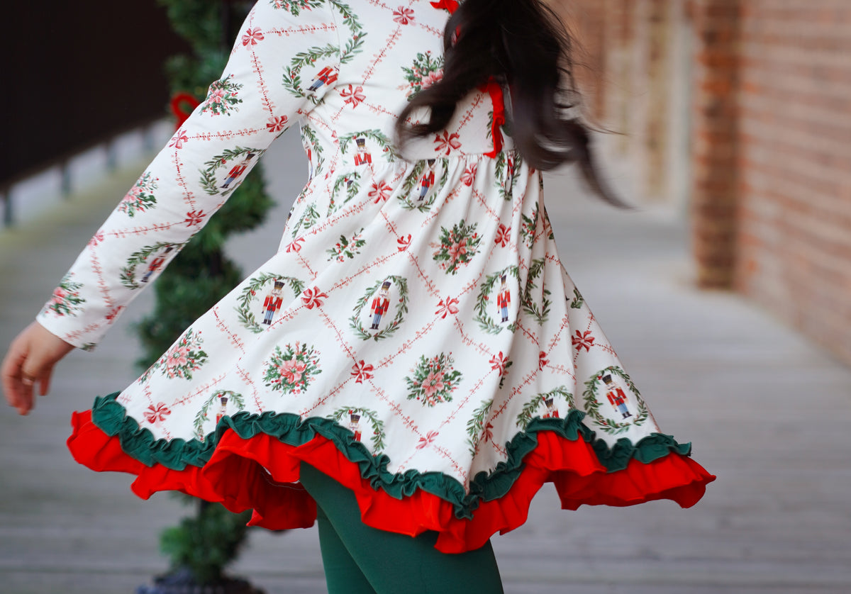 Merry Little Nutcracker Millie Tunic Set- Preorder
