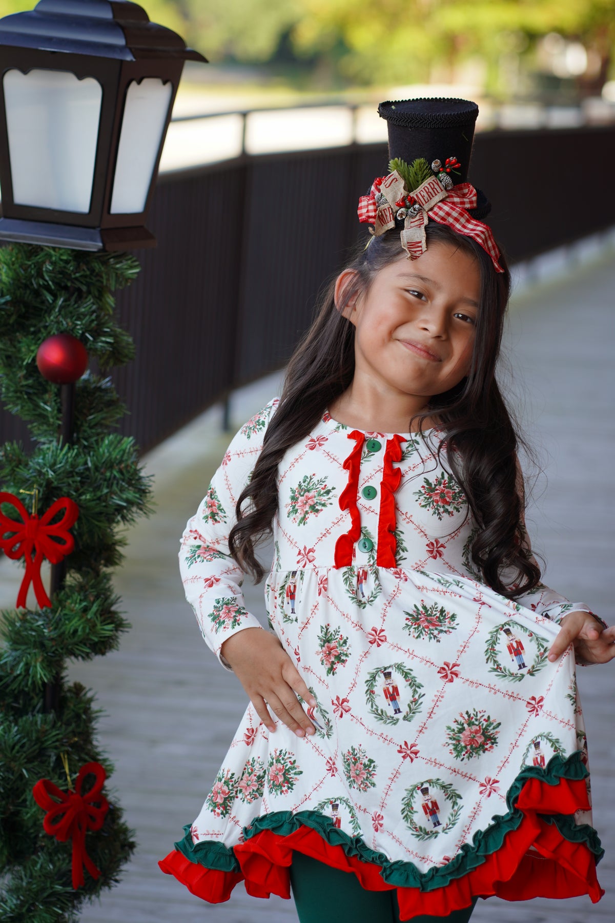 Merry Little Nutcracker Millie Tunic Set- Preorder