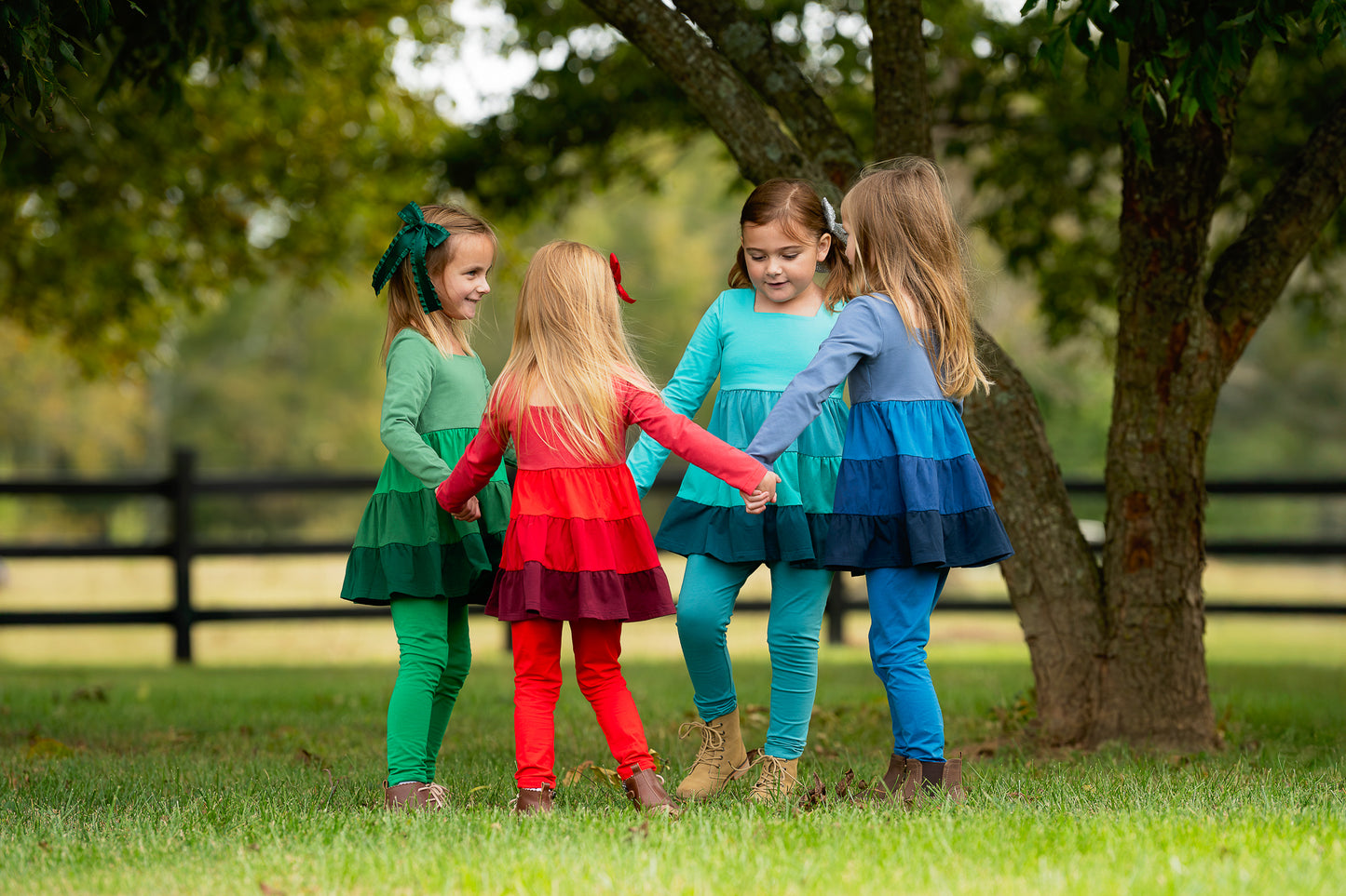 Blue Winter Ombré {{ Lucy & Maisie }}- RTS