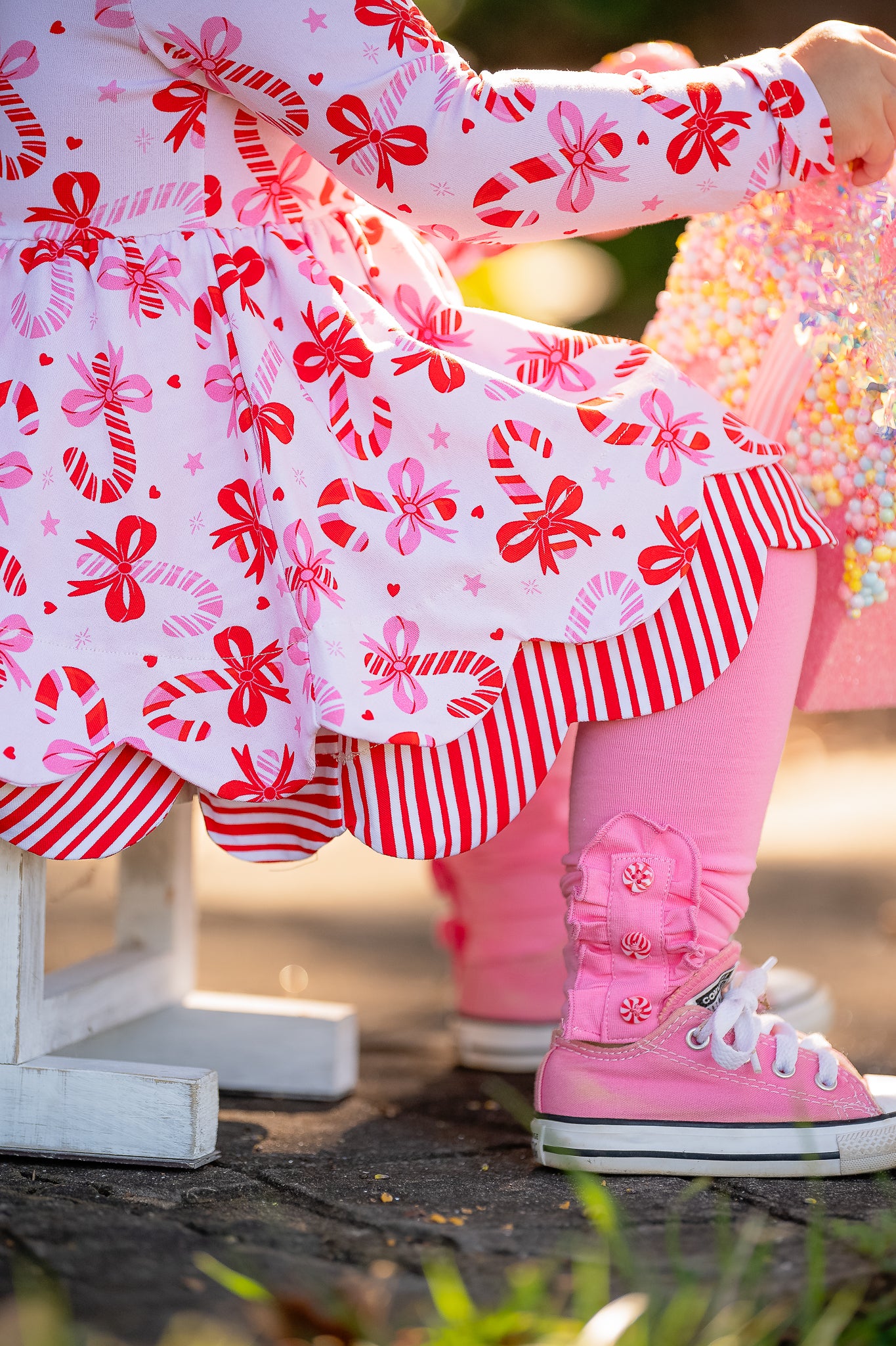 Candy Cane Cutie Tunic Set - Preorder