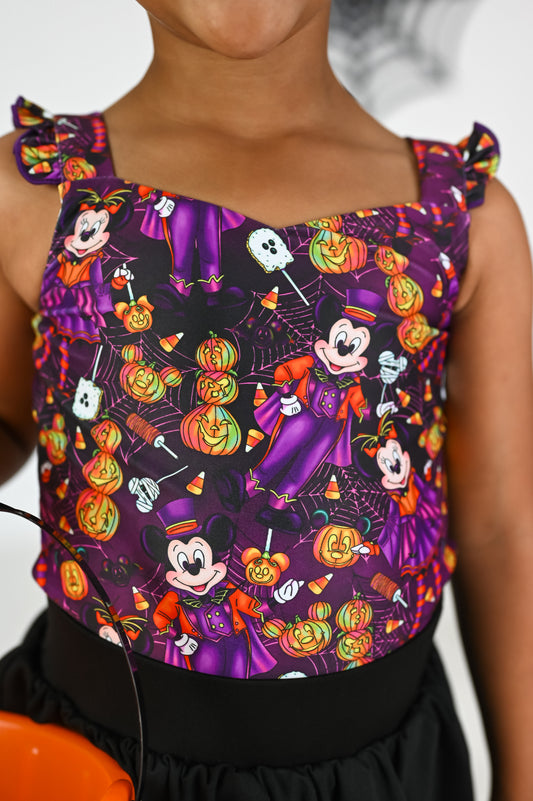 TANK TOP {{ Halloween Party- Athletic }} 1pc - RTS