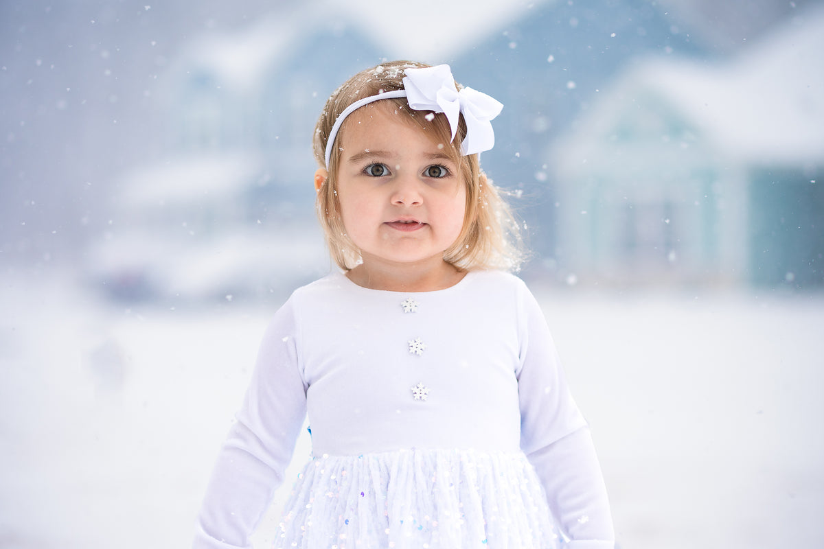 Snow & Sequins Dress - Preorder