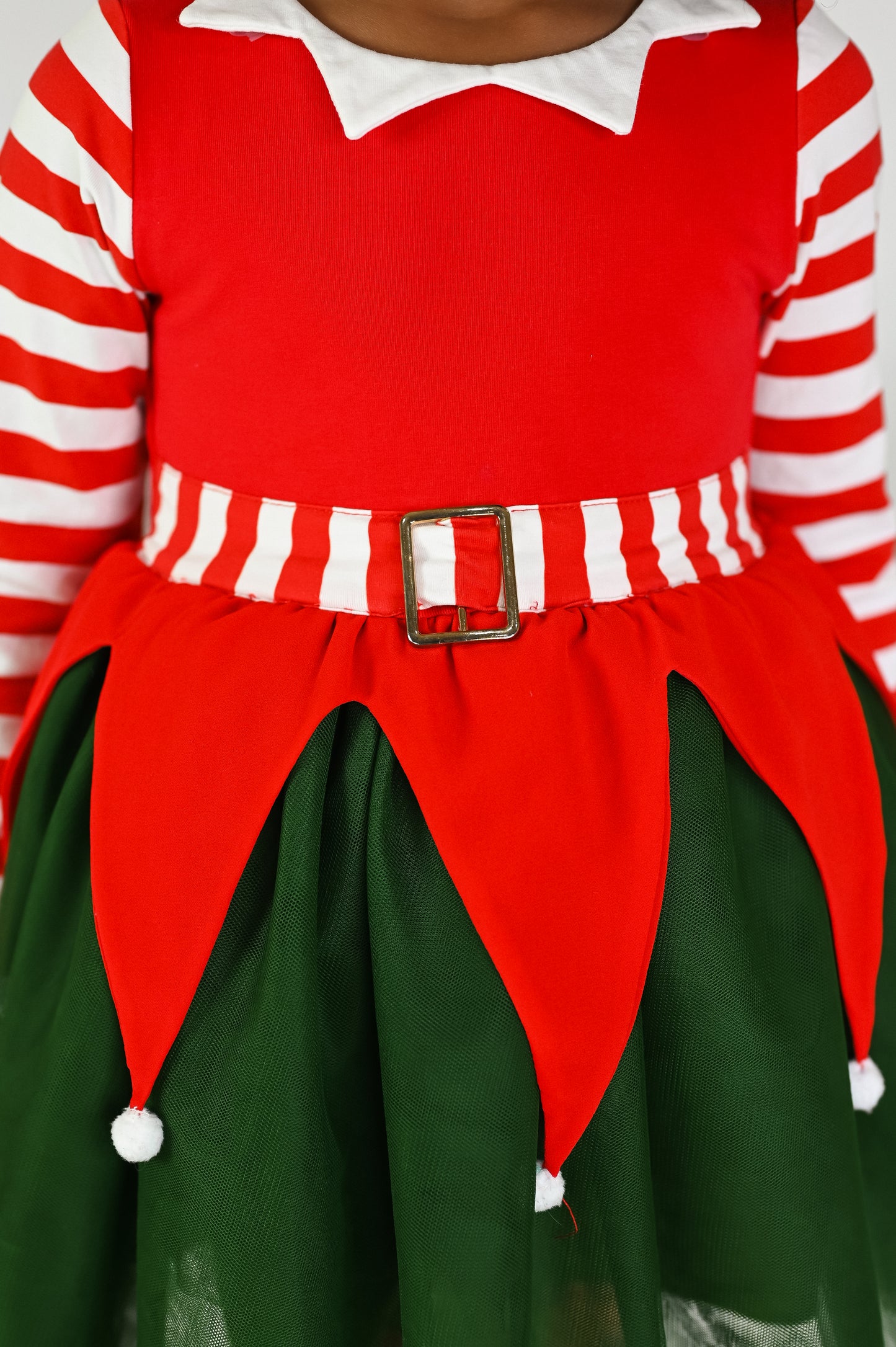 Santa's Little Helper Tulle Dress - Preorder