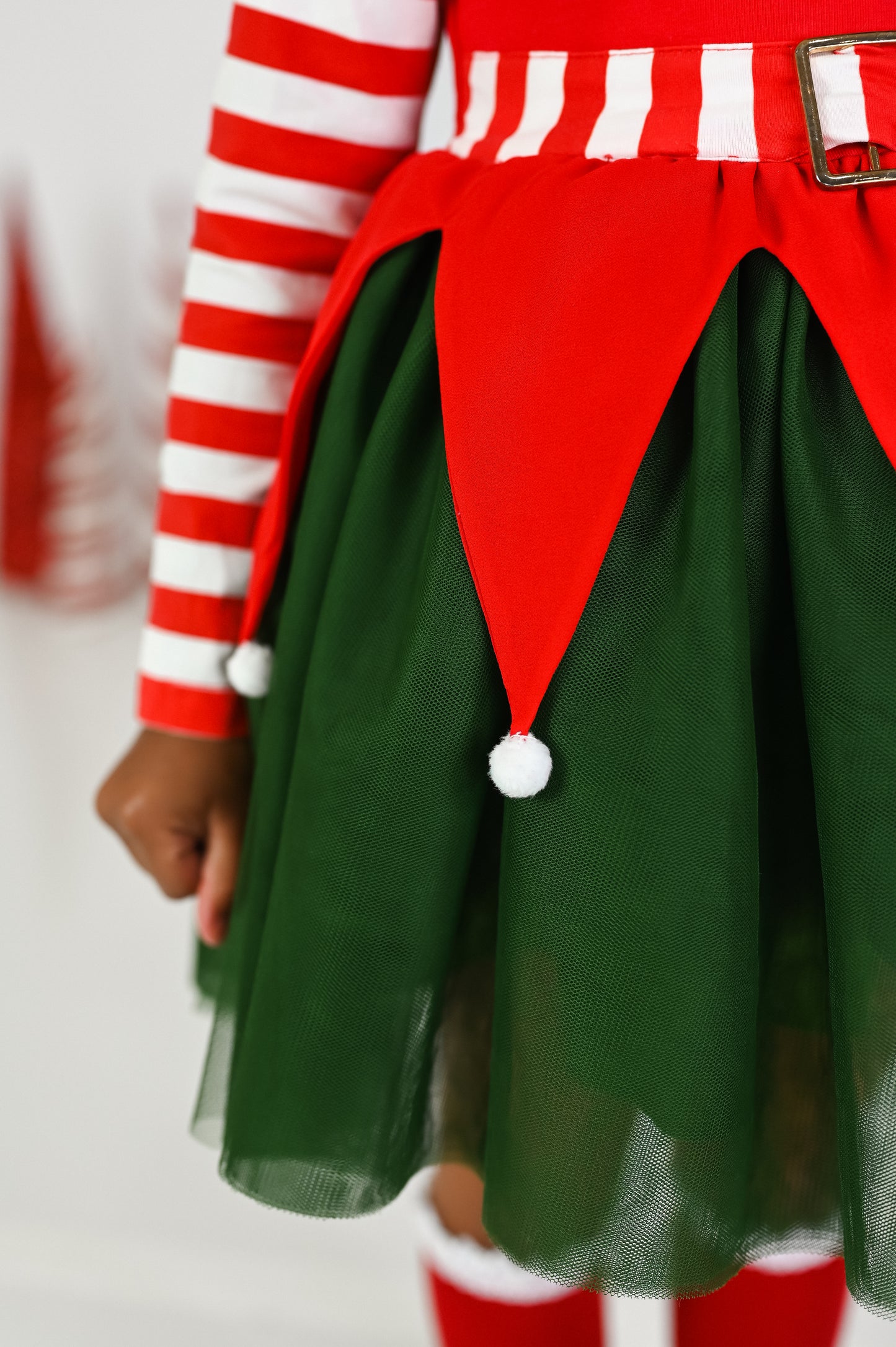Santa's Little Helper Tulle Dress - Preorder