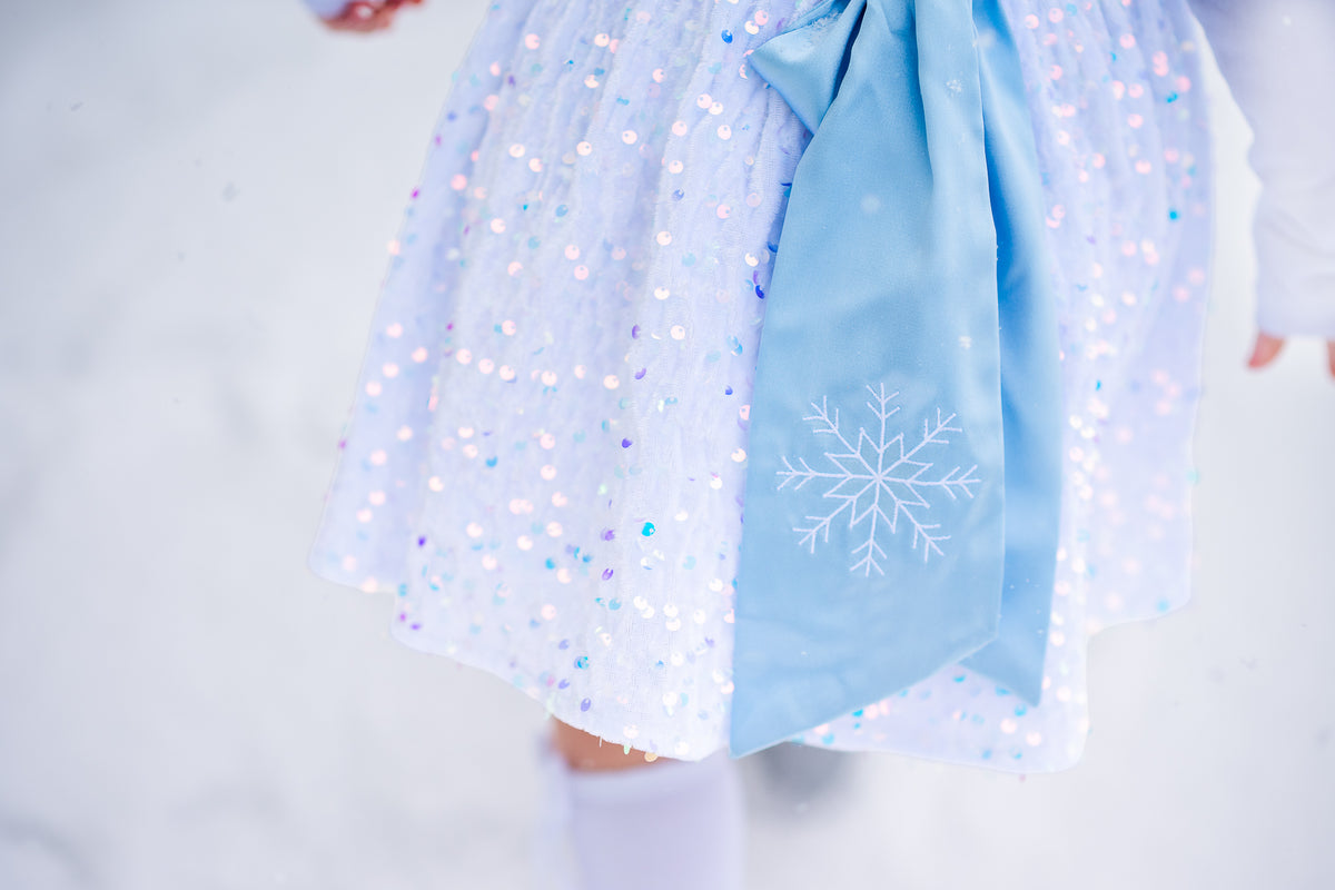 Snow & Sequins Dress - Preorder