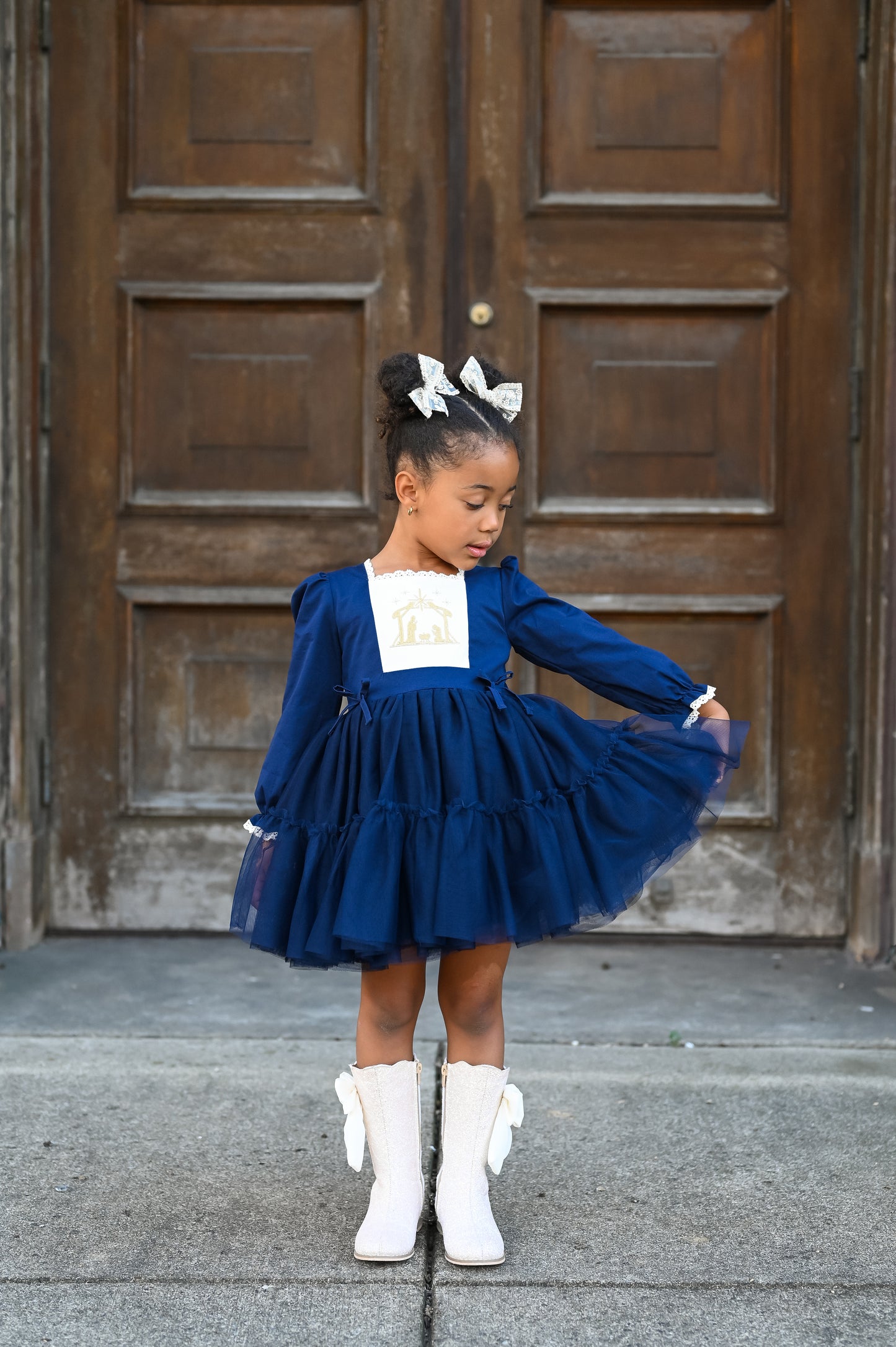 O' Holy Night Tulle Dress - Preorder