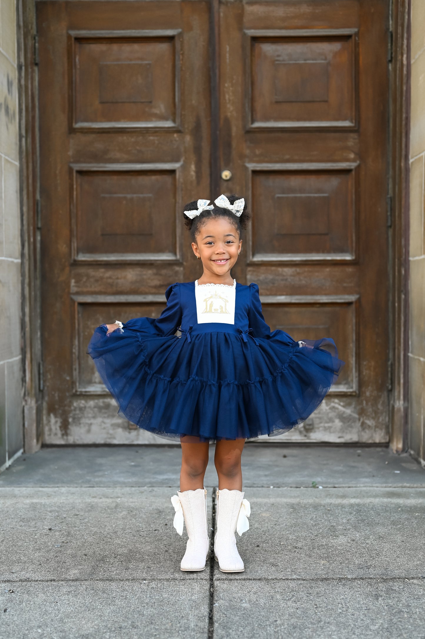 O' Holy Night Tulle Dress - Preorder
