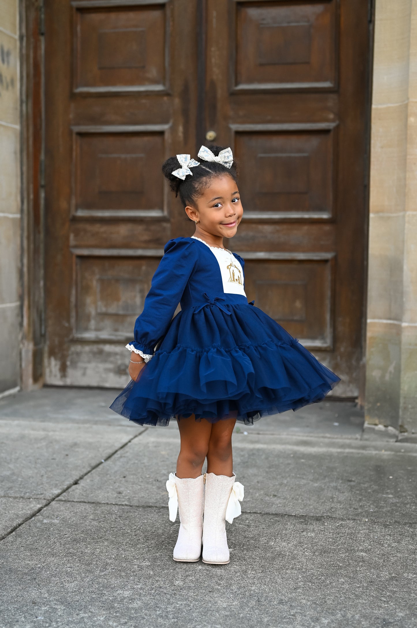 O' Holy Night Tulle Dress - Preorder