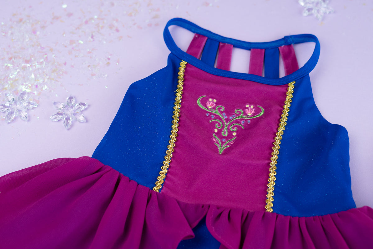 Snow Princess - Snow Sisters Athletic Dress - Preorder