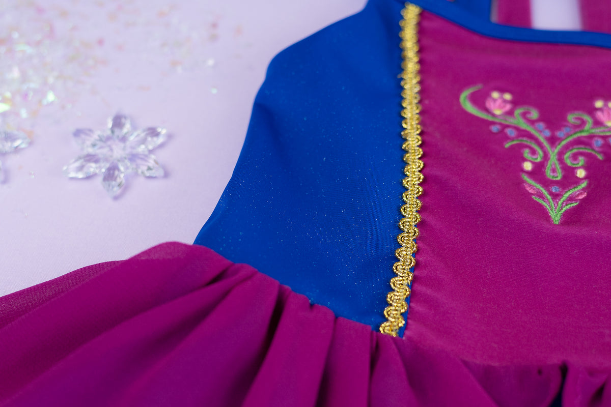 Snow Princess - Snow Sisters Athletic Dress - Preorder