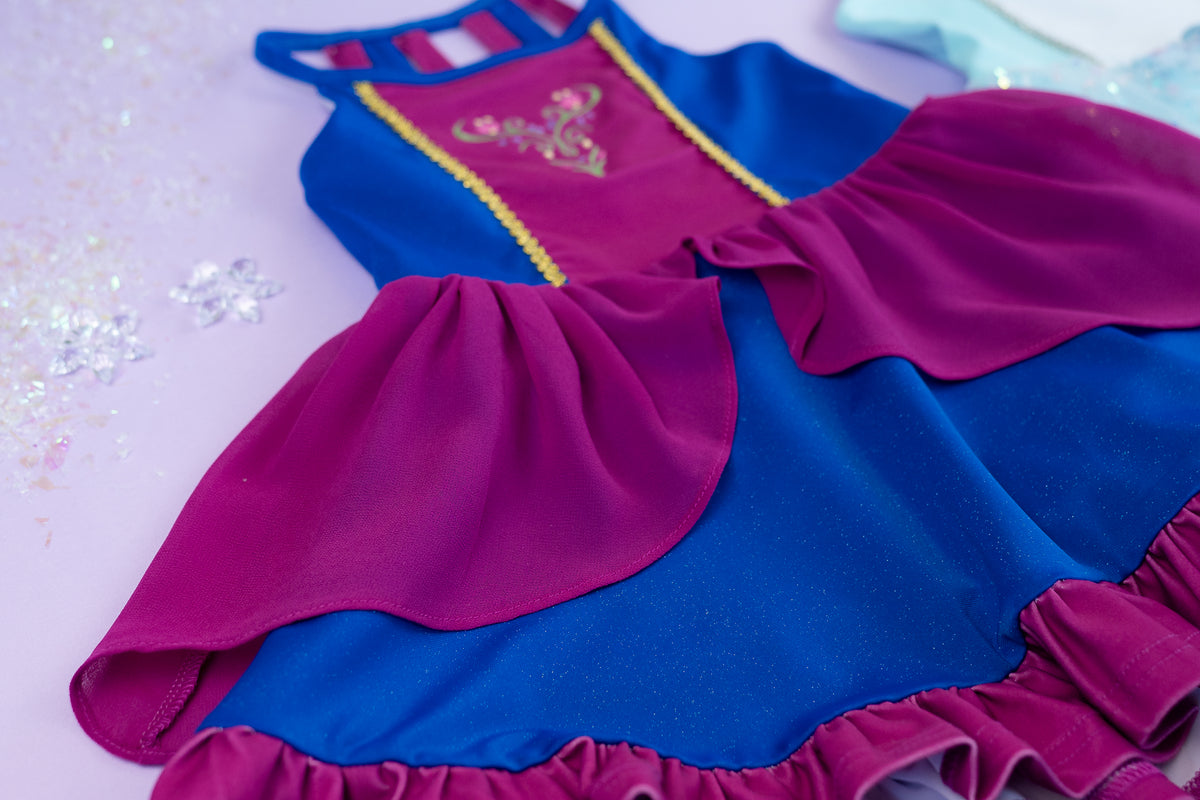 Snow Princess - Snow Sisters Athletic Dress - Preorder