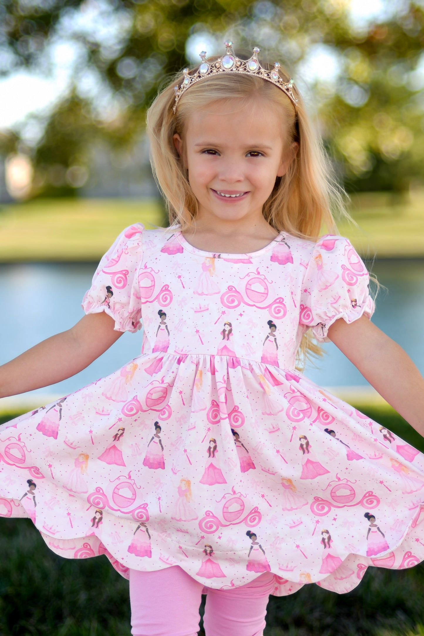 Princess Party Tunic Set- RTS