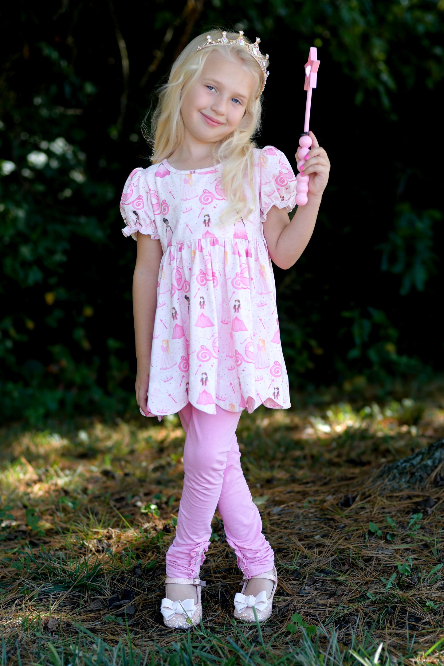 Princess Party Tunic Set- RTS