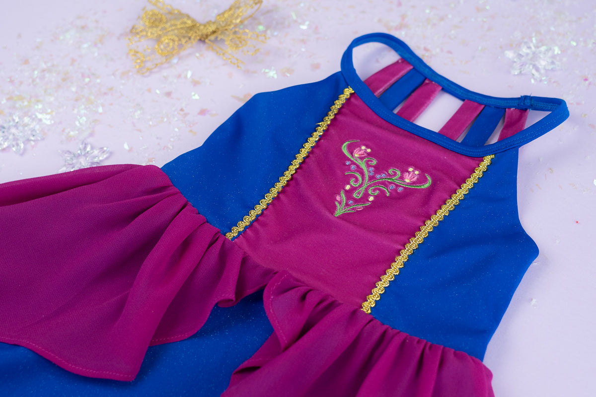 Snow Princess - Snow Sisters Athletic Dress - Preorder