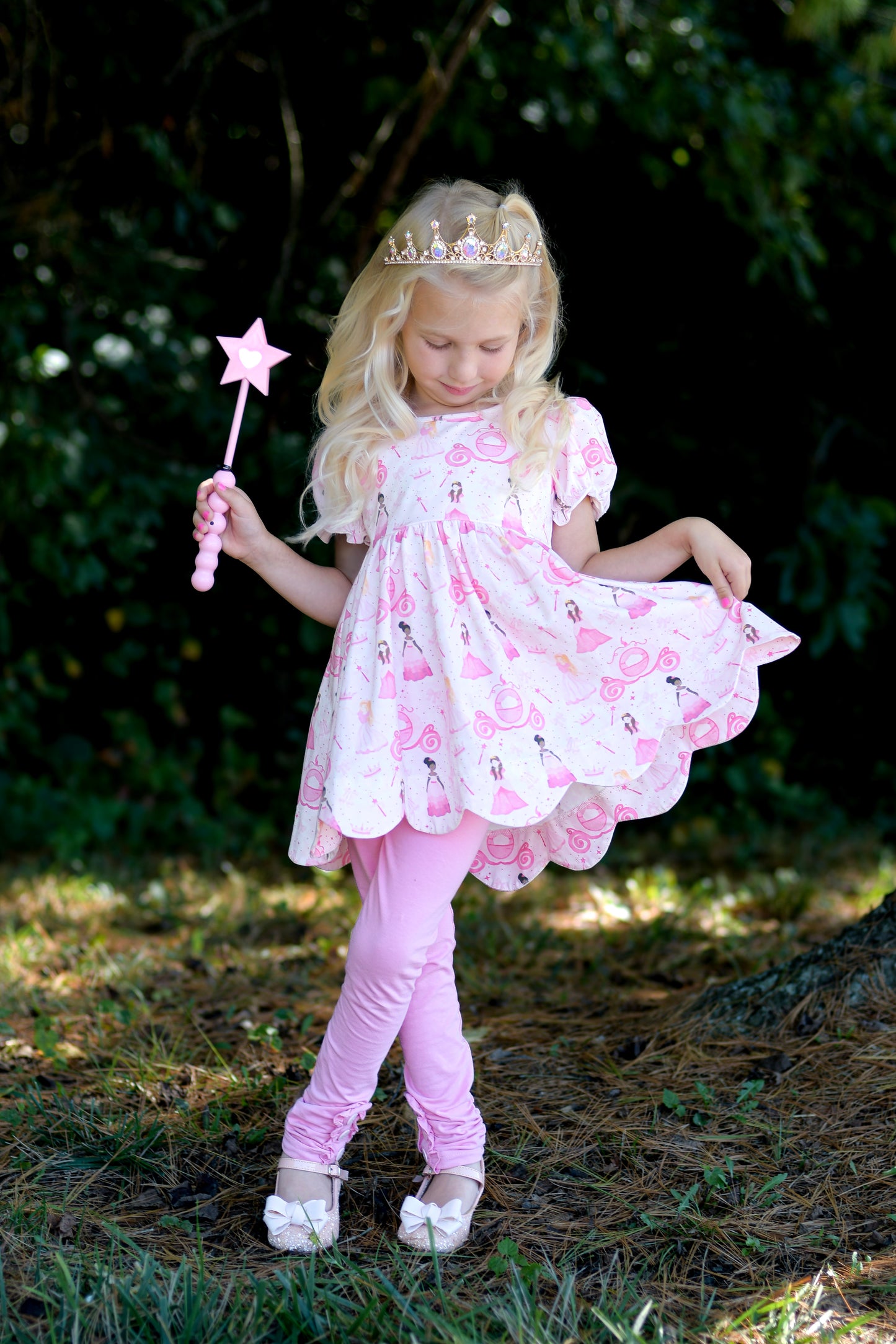 Princess Party Tunic Set- RTS