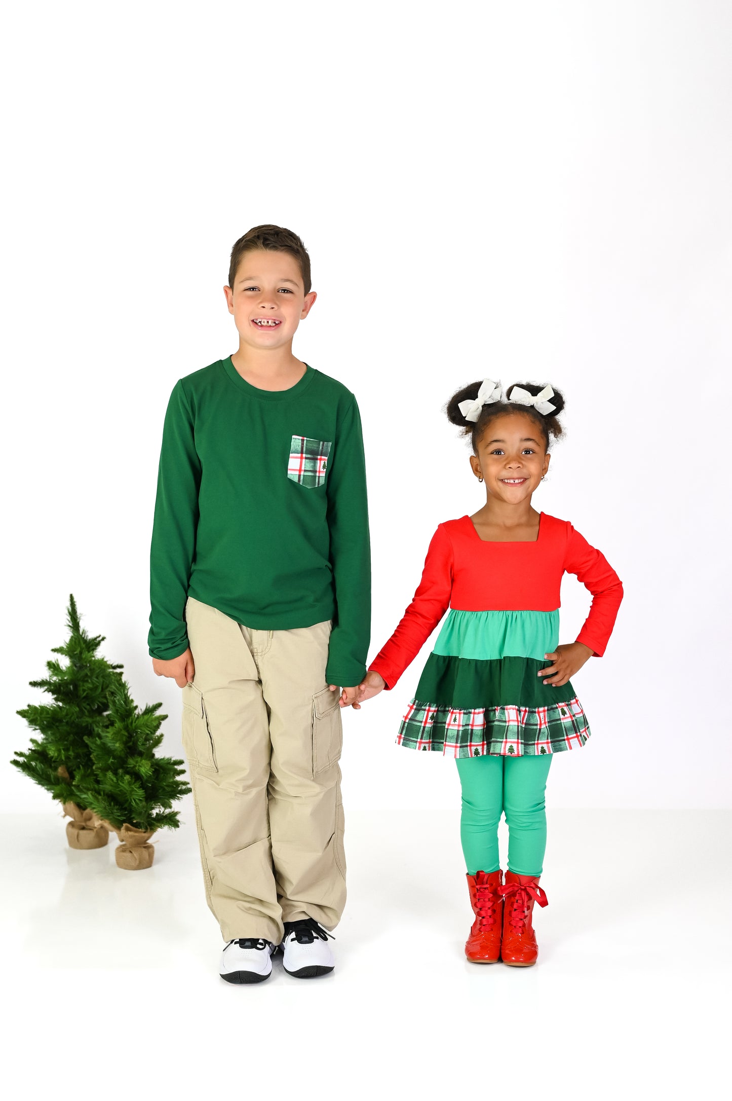 Girl’s 2pc {{Christmas Ombre}} - Preorder