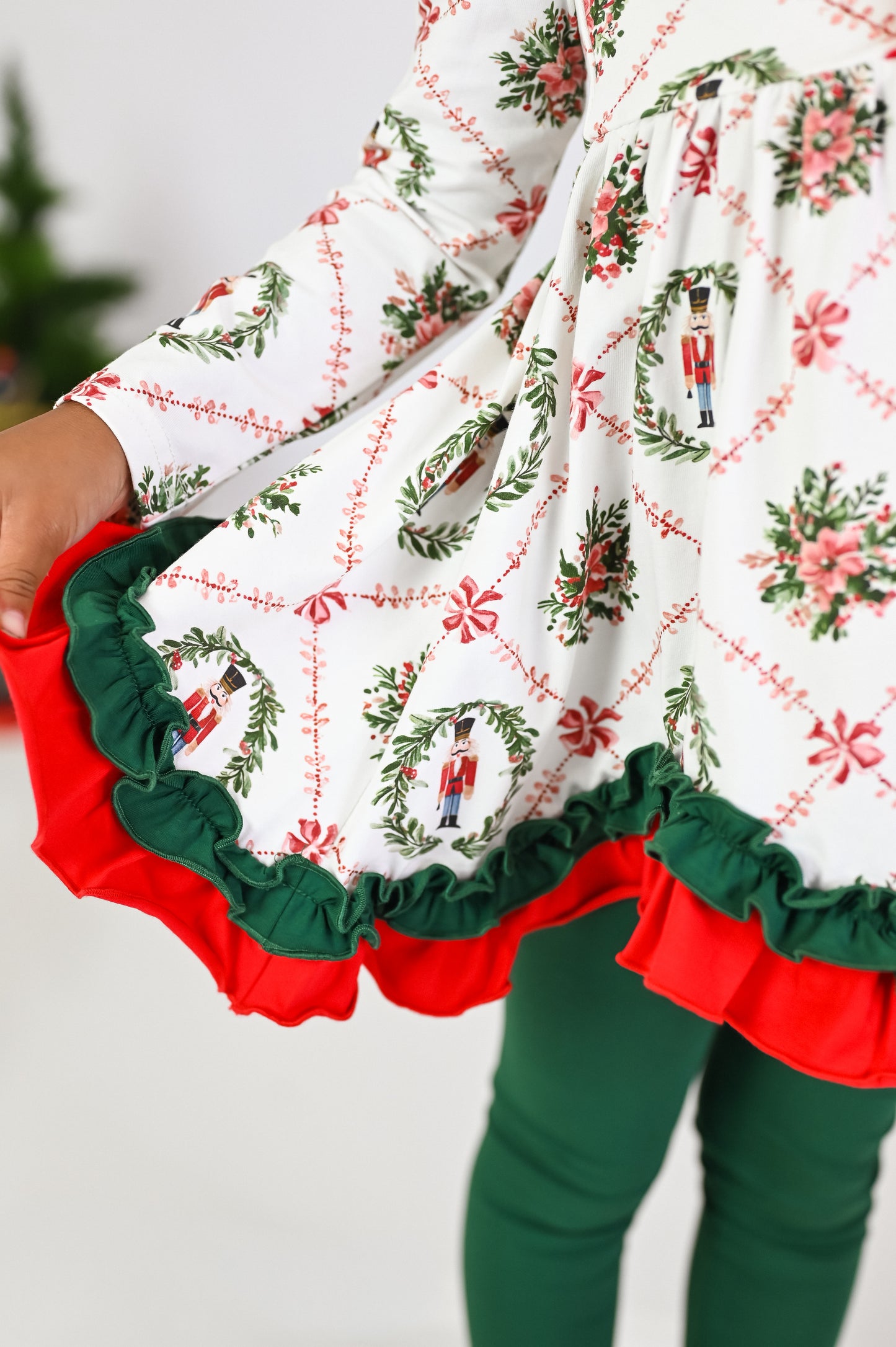 Merry Little Nutcracker Millie Tunic Set- Preorder