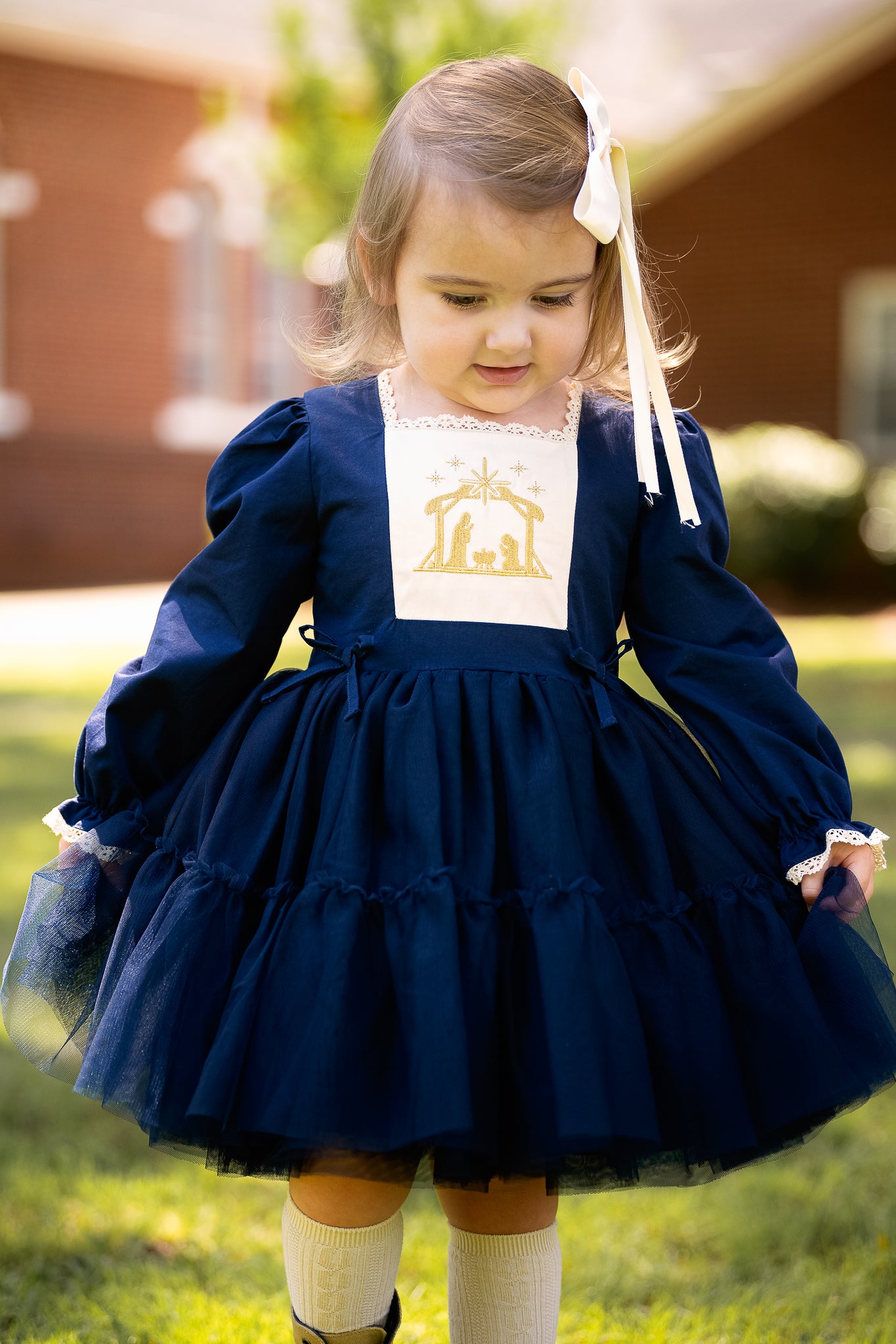 O' Holy Night Tulle Dress - Preorder