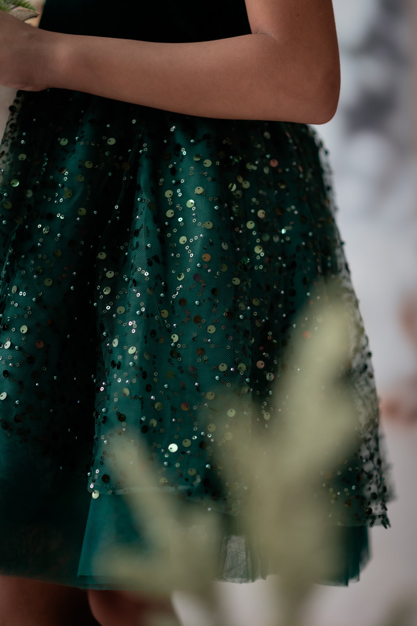 Evergreen Elliette Dress - Preorder {{Available 8.12 8pm EST}}
