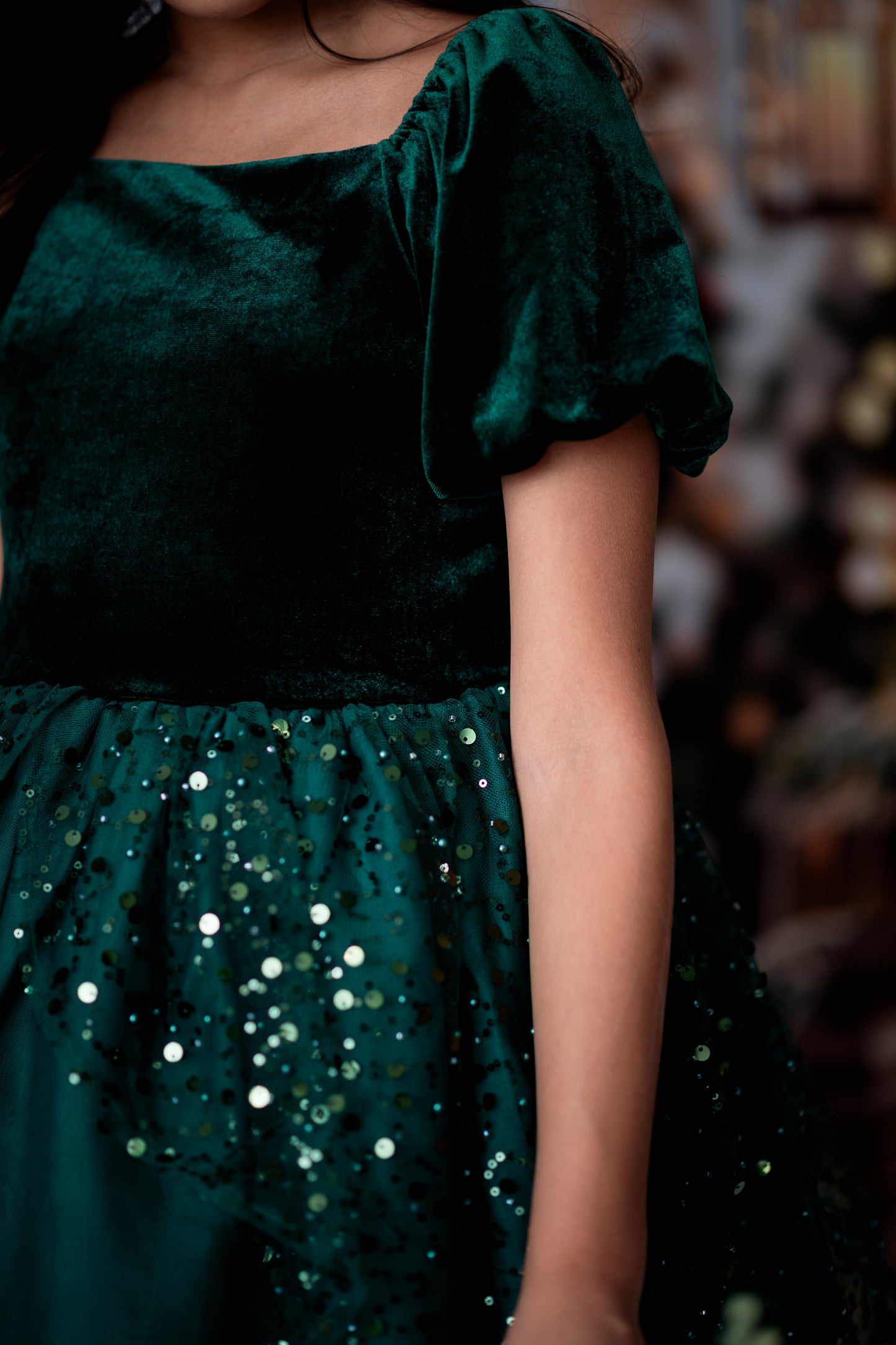 Evergreen Elliette Dress - Preorder {{Available 8.12 8pm EST}}