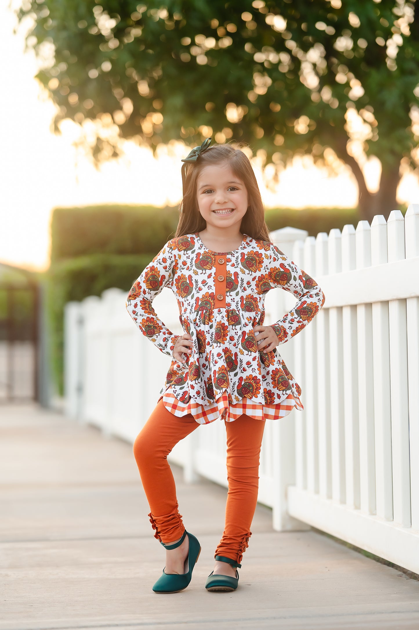 Little Turkey Tunic Set - Preorder {{Available 8.12 8pm EST}}