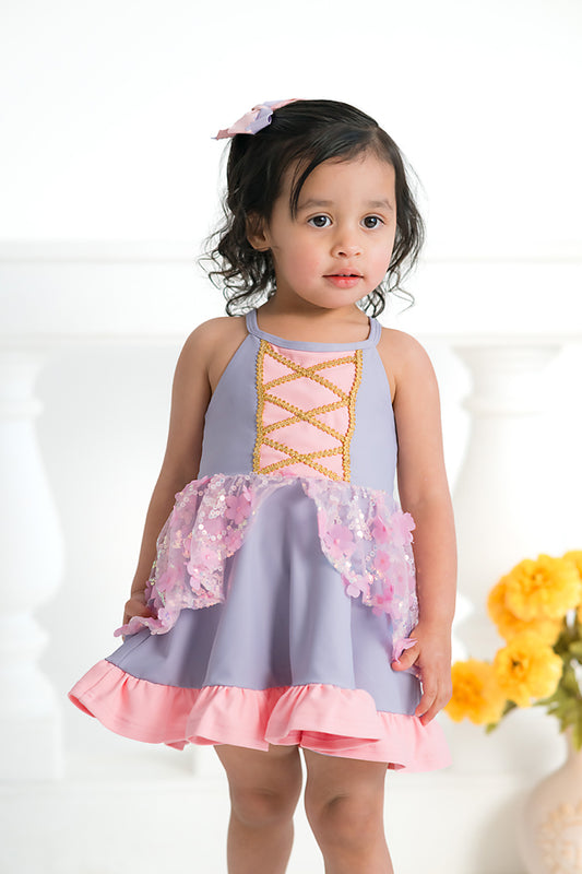 Athletic dress- Purple Princess - Preorder